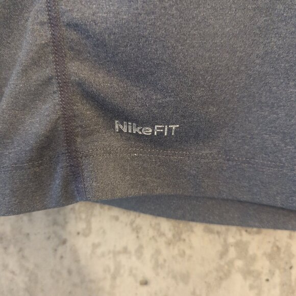 Nike Pro Mens Medium Gray Compression Top Shirt Fit Dry Active Long Sleeve Gym - Picture 6 of 11